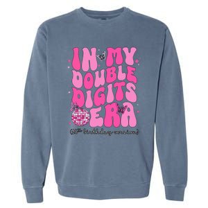 In My Double Digits Era 10th Birthday Version Garment-Dyed Sweatshirt