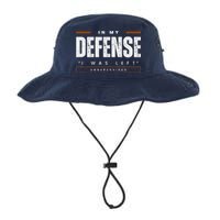 In My Defense I Was Left Unsupervised | Funny Retro Vintage Legacy Cool Fit Booney Bucket Hat