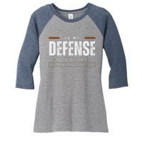 In My Defense I Was Left Unsupervised | Funny Retro Vintage Women's Tri-Blend 3/4-Sleeve Raglan Shirt