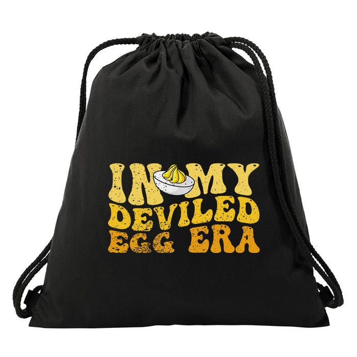 In My Deviled Egg Era Drawstring Bag