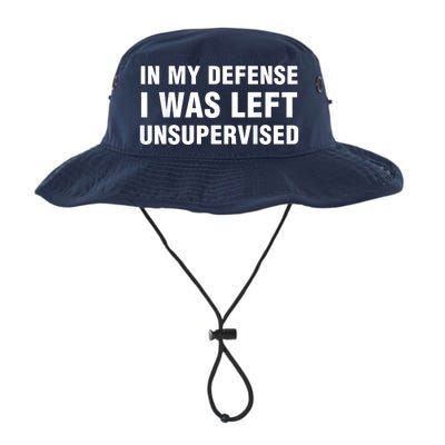 In My Defense I Was Left Unsupervised Legacy Cool Fit Booney Bucket Hat