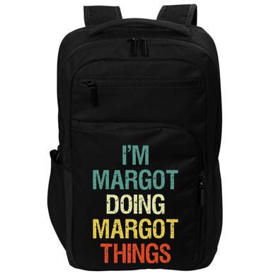 IM Margot Doing Margot Things Personalized First Name Gift Impact Tech Backpack