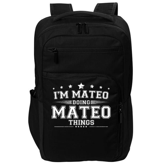 Im Mateo Doing Mateo Things Impact Tech Backpack