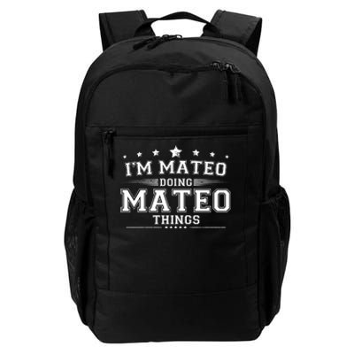 Im Mateo Doing Mateo Things Daily Commute Backpack