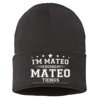 Im Mateo Doing Mateo Things Sustainable Knit Beanie