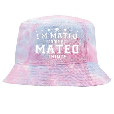 Im Mateo Doing Mateo Things Tie-Dyed Bucket Hat