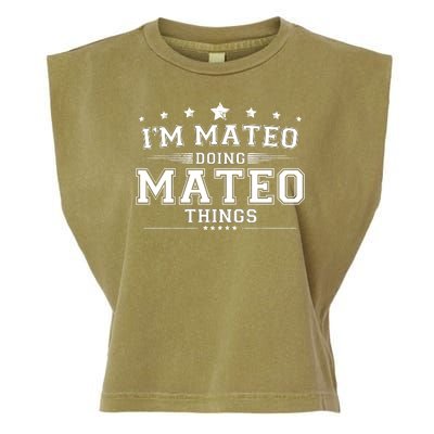 Im Mateo Doing Mateo Things Garment-Dyed Women's Muscle Tee