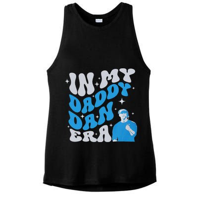 In My Daddy Dan Era Detroit Game Day Ladies PosiCharge Tri-Blend Wicking Tank