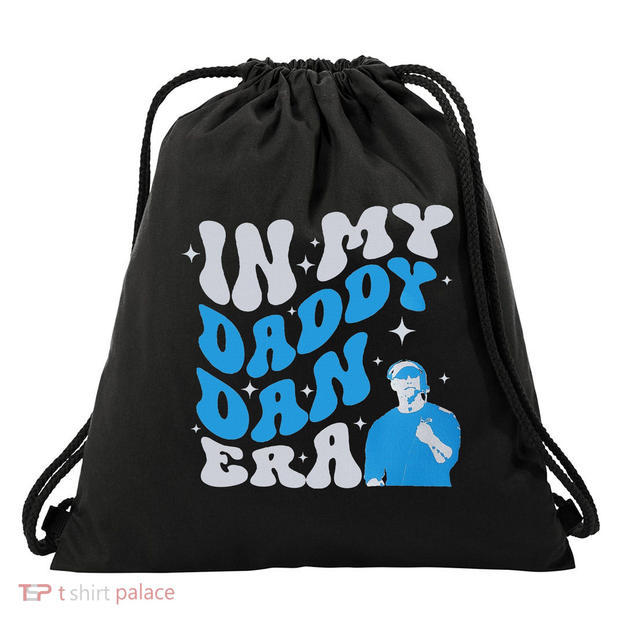 In My Daddy Dan Era Detroit Game Day Drawstring Bag