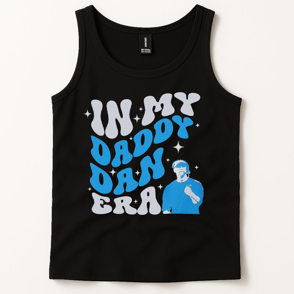 In My Daddy Dan Era Detroit Game Day Tank Top