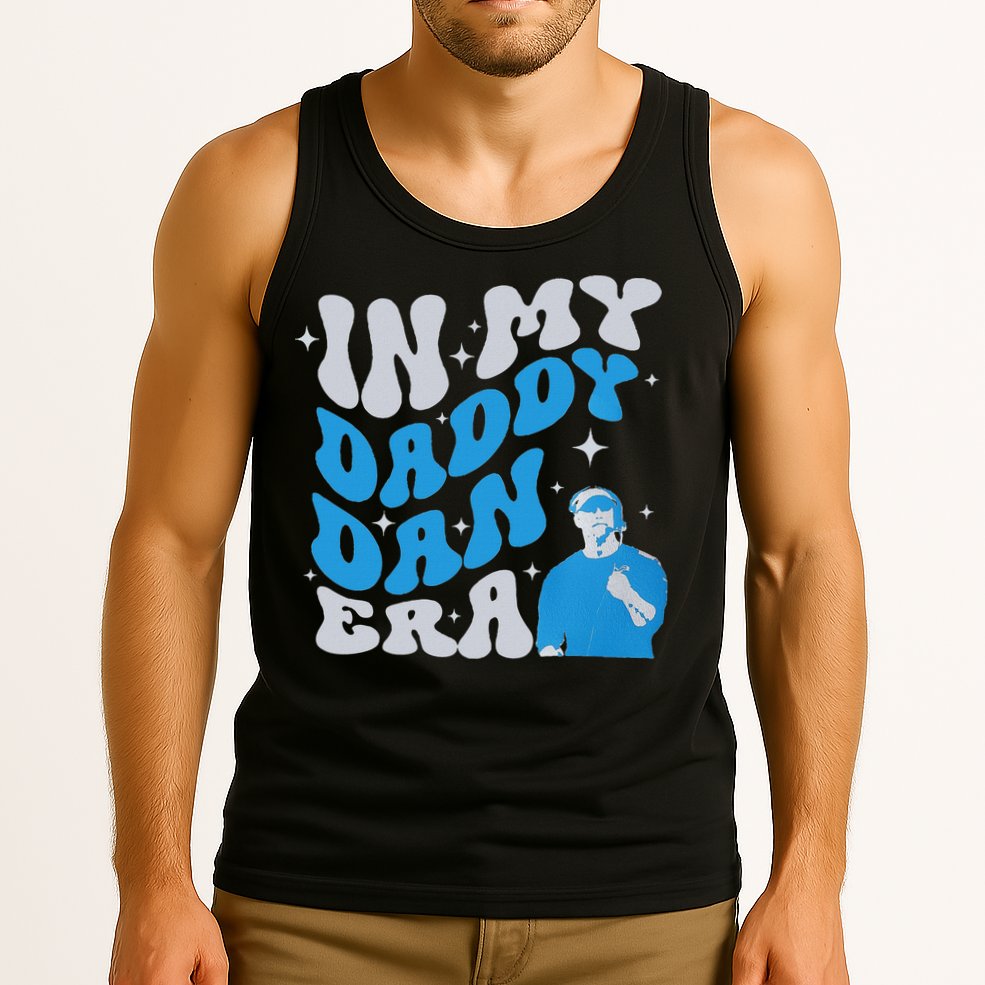In My Daddy Dan Era Detroit Game Day Tank Top