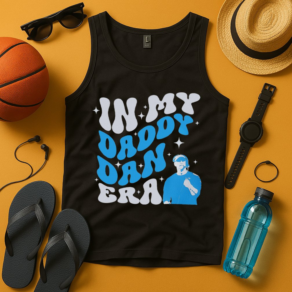 In My Daddy Dan Era Detroit Game Day Tank Top