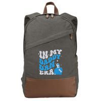 In My Daddy Dan Era Detroit Game Day Cotton Canvas Backpack