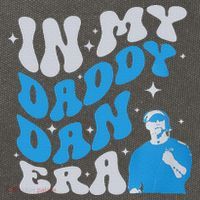 In My Daddy Dan Era Detroit Game Day Cotton Canvas Backpack