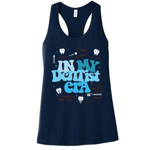 In My Dentist Era Dental Teeth Women's Racerback Tank