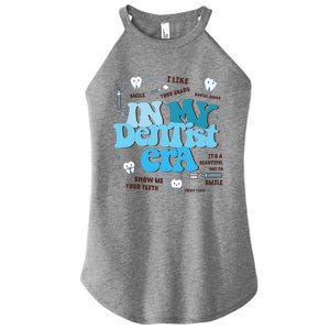 In My Dentist Era Dental Teeth Women's Perfect Tri Rocker Tank