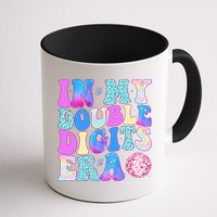 In My Double Digits Era 10 Year Old 10th Birthday Disco Mug