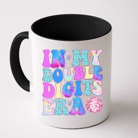 In My Double Digits Era 10 Year Old 10th Birthday Disco Mug