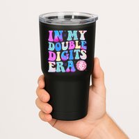 In My Double Digits Era 10 Year Old 10th Birthday Disco Tumbler