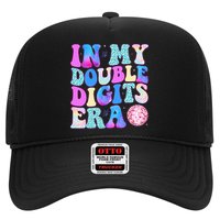 In My Double Digits Era 10 Year Old 10th Birthday Disco Trucker Hat
