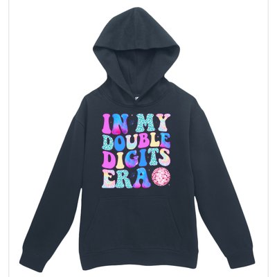 In My Double Digits Era 10 Year Old 10th Birthday Disco Urban Pullover Hoodie