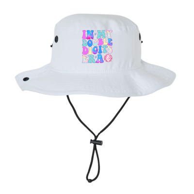 In My Double Digits Era 10 Year Old 10th Birthday Disco Legacy Cool Fit Booney Bucket Hat