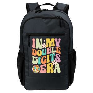 In My Double Digits Era Retro 10 Year Old 10th Birthday Daily Commute Backpack