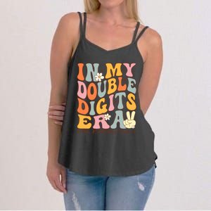 In My Double Digits Era 10th Birthday Women's Strappy Tank