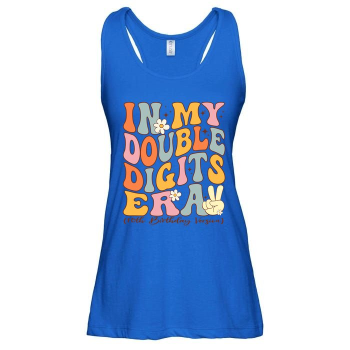 In My Double Digits Era 10th Birthday Ladies Essential Flowy Tank