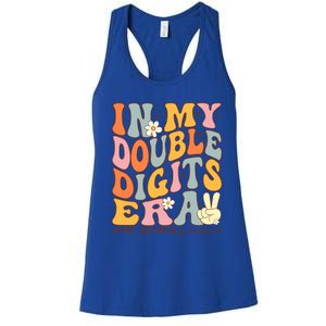 In My Double Digits Era 10th Birthday Women's Racerback Tank