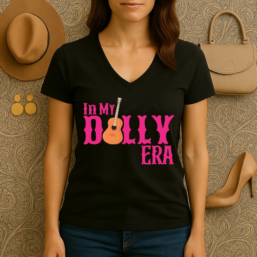 In My Dolly Era Gift For Women Women's V-Neck T-Shirt