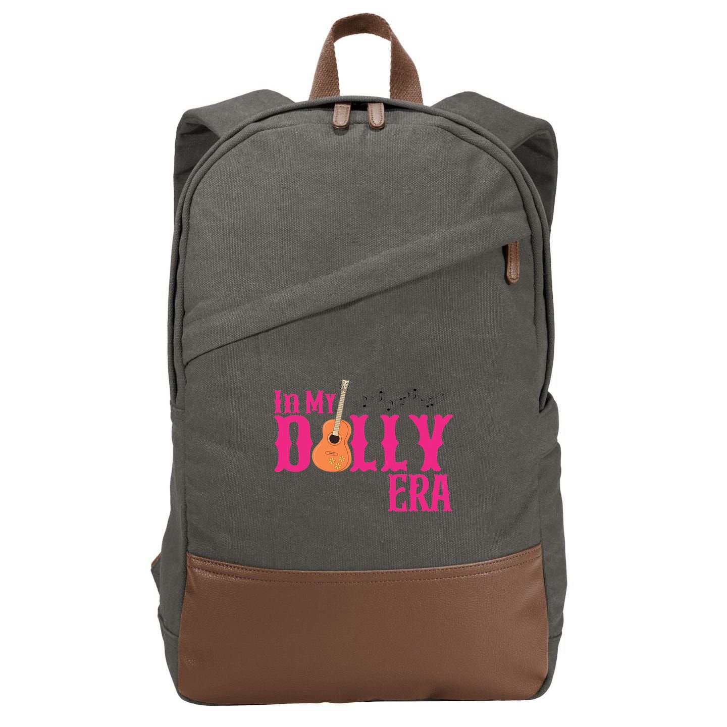 In My Dolly Era Gift For Women Cotton Canvas Backpack