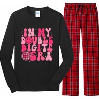 In My Double Digits Era Happy 10th Birthday Groovy Girl Long Sleeve Pajama Set