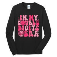 In My Double Digits Era Happy 10th Birthday Groovy Girl Tall Long Sleeve T-Shirt