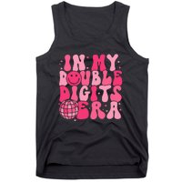 In My Double Digits Era Happy 10th Birthday Groovy Girl Tank Top