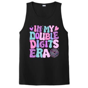 In My Double Digits Era Retro 10 Year Old 10th Birthday Girl PosiCharge Competitor Tank