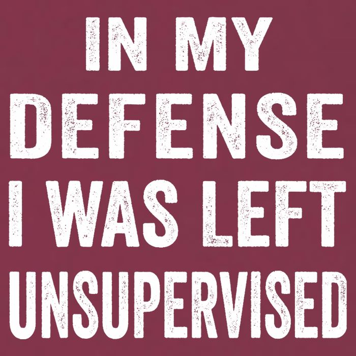 In my defense I was left unsupervised Cool Funny tee 16oz Travel Tumbler