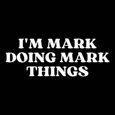 I'm Mark Doing Mark Things Funny Christmas  T-Shirt