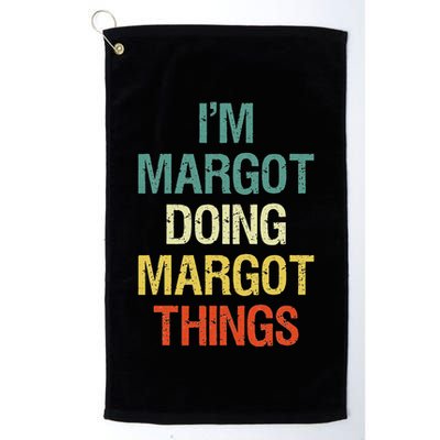 IM Margot Doing Margot Things Personalized First Name Golf Towel