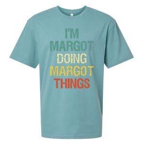 IM Margot Doing Margot Things Personalized First Name Sueded Cloud Jersey T-Shirt