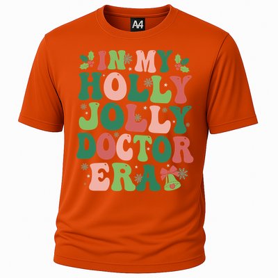 In My Doctor Era Christmas Party Season Pjm Occupation Gift Cooling Performance Crew T-Shirt