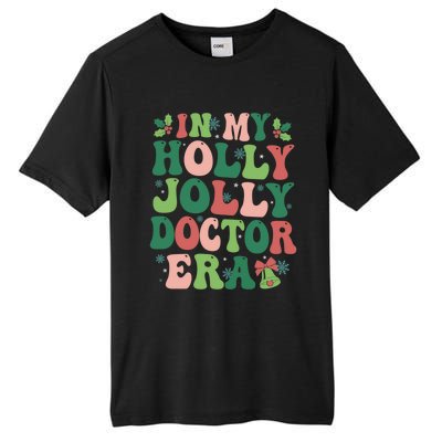 In My Doctor Era Christmas Party Season Pjm Occupation Gift Tall Fusion ChromaSoft Performance T-Shirt