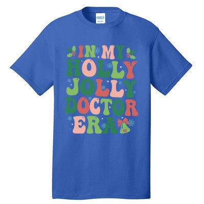 In My Doctor Era Christmas Party Season Pjm Occupation Gift Tall T-Shirt