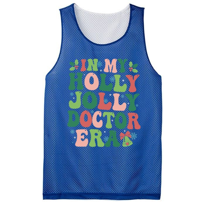 In My Doctor Era Christmas Party Season Pjm Occupation Gift Mesh Reversible Basketball Jersey Tank