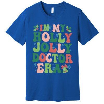 In My Doctor Era Christmas Party Season Pjm Occupation Gift Premium T-Shirt