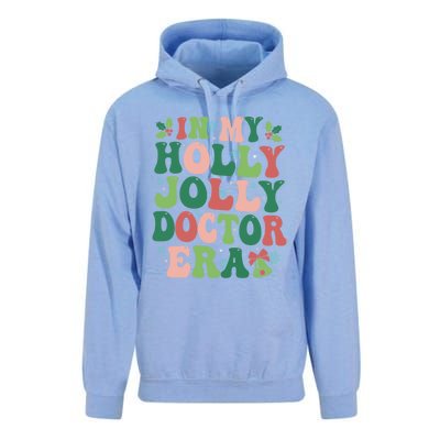 In My Doctor Era Christmas Party Season Pjm Occupation Gift Unisex Surf Hoodie