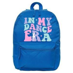 In My Dance Era For Ballet Dancer Groovy Retro Gift 16 in Basic Backpack