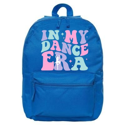 In My Dance Era For Ballet Dancer Groovy Retro Gift 16 in Basic Backpack