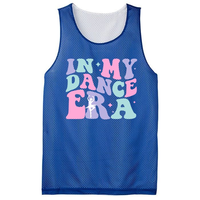 In My Dance Era For Ballet Dancer Groovy Retro Gift Mesh Reversible Basketball Jersey Tank