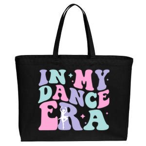 In My Dance Era For Ballet Dancer Groovy Retro Gift Cotton Canvas Jumbo Tote